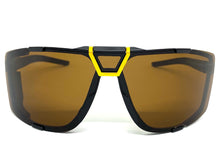 Classic Sporty Wrap Around Style SUNGLASSES Black Frame 30547