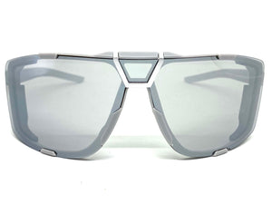 Classic Sporty Wrap Around Style SUNGLASSES Gray Frame 30547