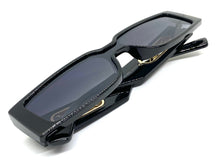 Classic Modern Contemporary Retro Style SUNGLASSES Black Frame E1859