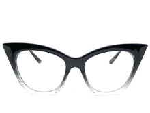Women's Classic Vintage RETRO Cat Eye Style Clear Lens EYE GLASSES Black Frame 1611