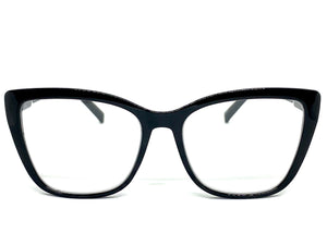 Oversized Modern RETRO Cat Eye Style READING GLASSES READERS Lens Strength +1.25