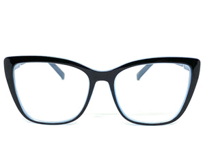 Oversized Modern RETRO Cat Eye Style READING GLASSES READERS Lens Strength +1.50
