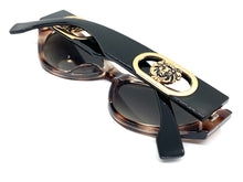 Exaggerated Vintage Retro Cat Eye Style SUNGLASSES Funky Leopard Frame 4076