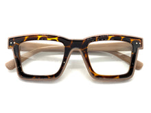 Classic Vintage Retro Style Clear Lens EYEGLASSES Tortoise Optical Frame - RX Capable 5202