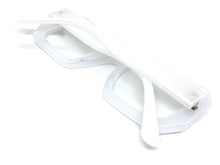 Copy of Oversized Vintage Retro Style Clear Lens EYEGLASSES Large Thick White Optical Frame - RX Capable 81132