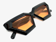 Classic Modern Retro Cat Eye Style SUNGLASSES Black Frame 80427