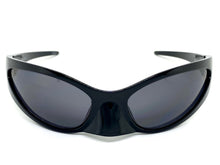 Classic Modern Retro Raver Party Bat SUNGLASSES Funky Black Frame 80152